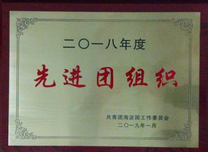 2018年先进团组织