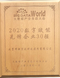 2020数字赋能先锋企业30强